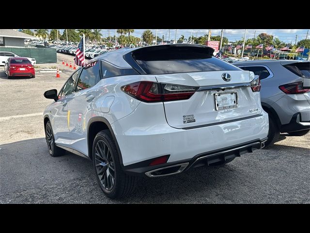 2022 Lexus RX 350 F Sport Handling