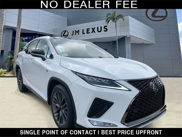 2022 Lexus RX 350 F Sport Handling