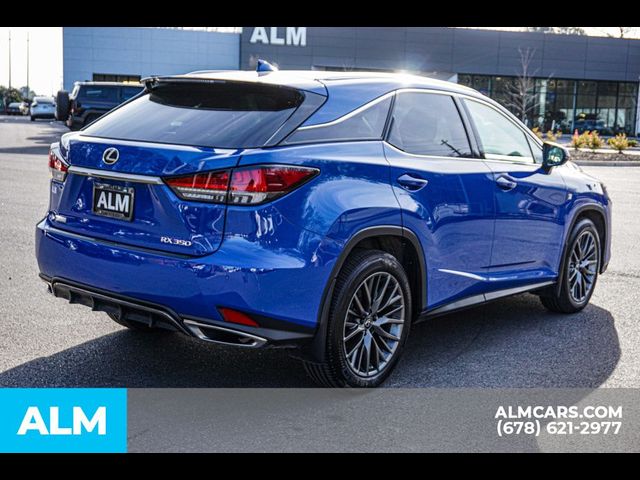 2022 Lexus RX 350 F Sport Handling