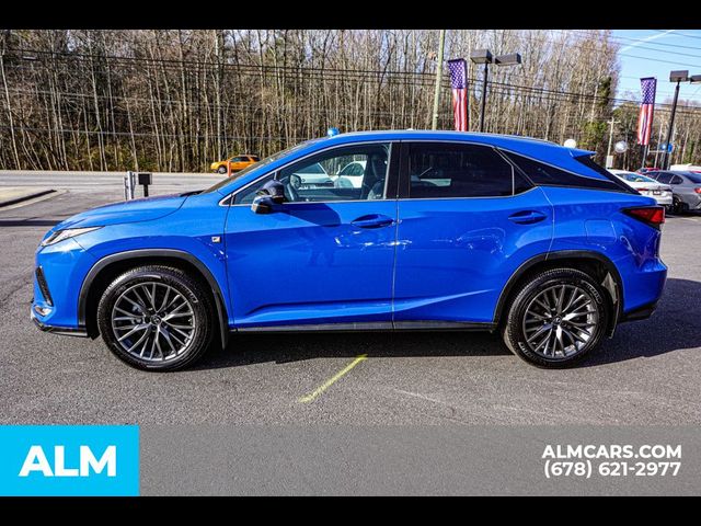 2022 Lexus RX 350 F Sport Handling