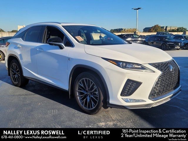 2022 Lexus RX 350 F Sport Handling