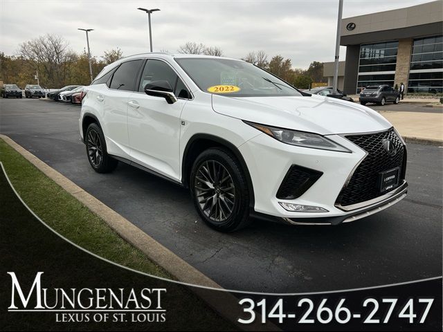 2022 Lexus RX 350 F Sport Handling