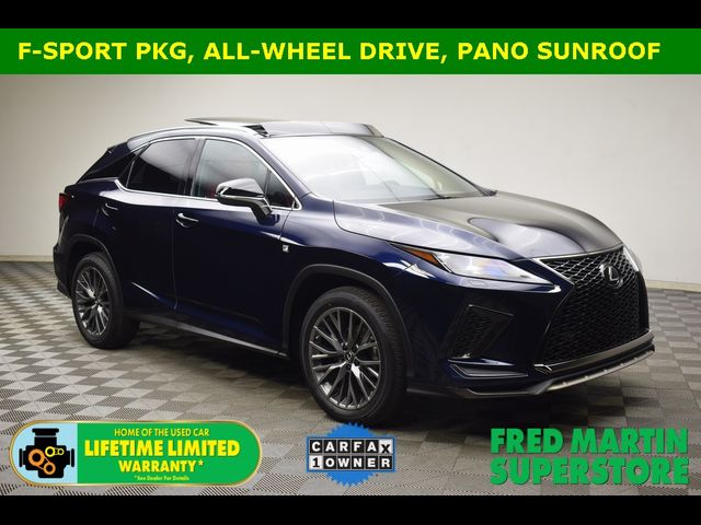 2022 Lexus RX 350 F Sport Handling