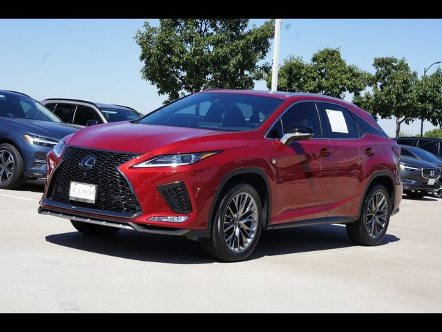 2022 Lexus RX 350 F Sport Handling