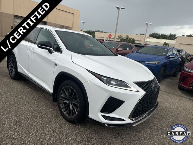 2022 Lexus RX 350 F Sport Handling