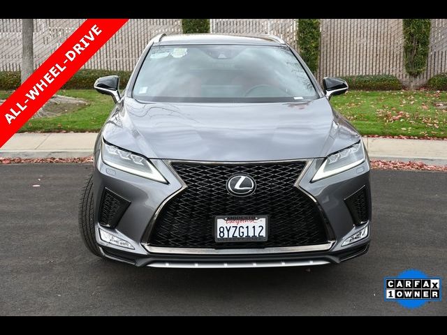 2022 Lexus RX 350 F Sport Handling