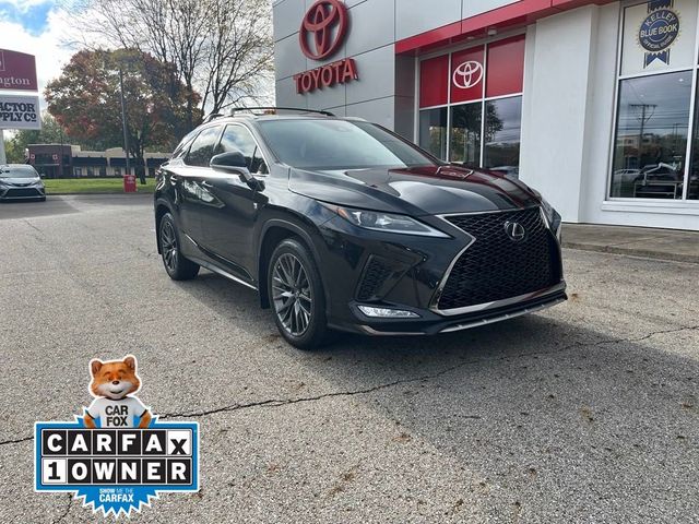 2022 Lexus RX 350 F Sport Handling