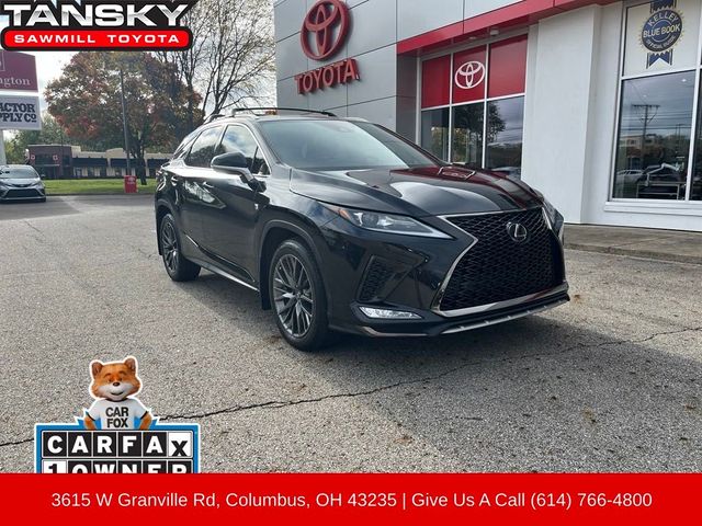 2022 Lexus RX 350 F Sport Handling