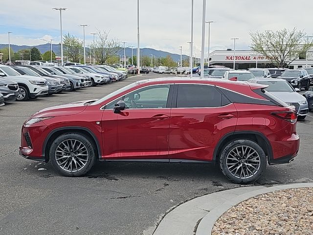 2022 Lexus RX 350 F Sport Handling