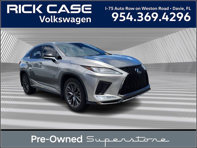 2022 Lexus RX 350 F Sport Handling