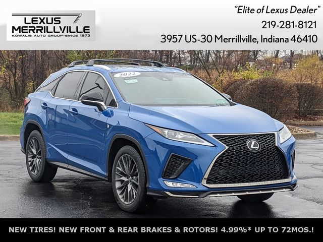 2022 Lexus RX 350 F Sport Handling