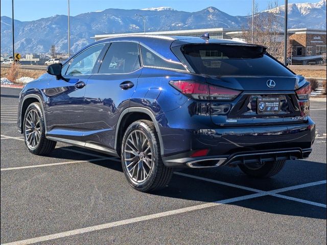 2022 Lexus RX 350 F Sport Handling