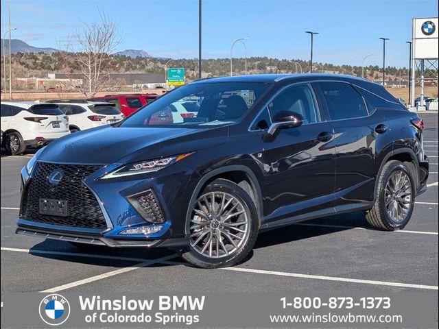 2022 Lexus RX 350 F Sport Handling