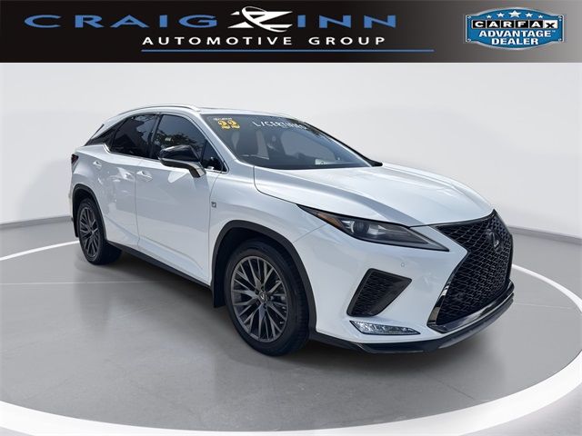 2022 Lexus RX 350 F Sport Handling