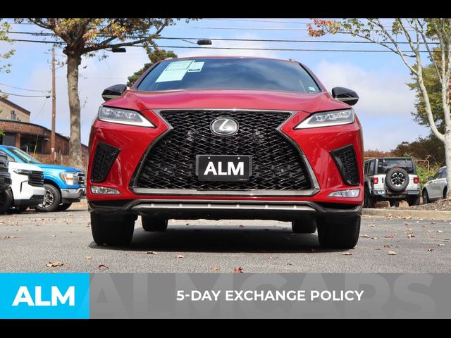 2022 Lexus RX 350 F Sport Handling