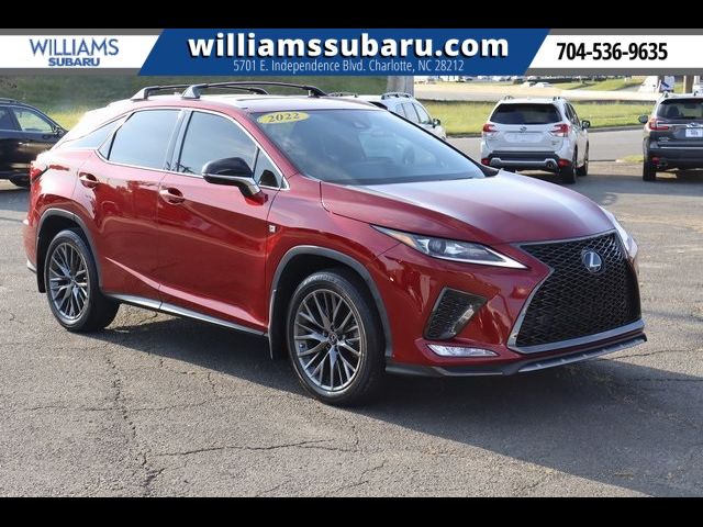 2022 Lexus RX 350 F Sport Handling