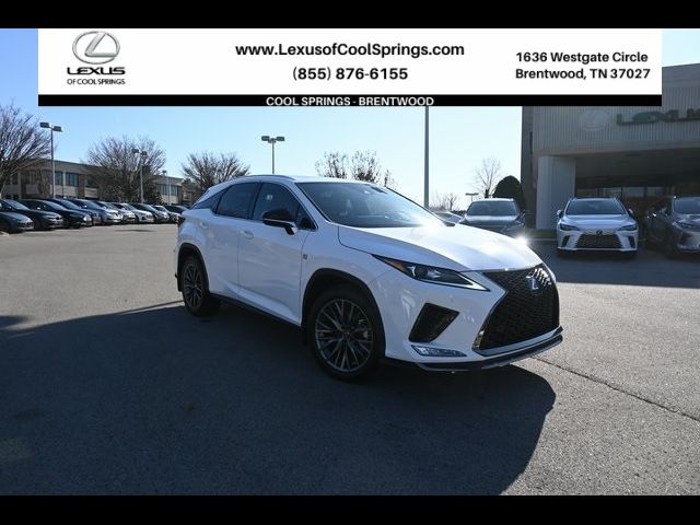 2022 Lexus RX 350 F Sport Handling