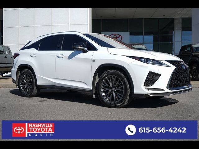 2022 Lexus RX 350 F Sport Handling