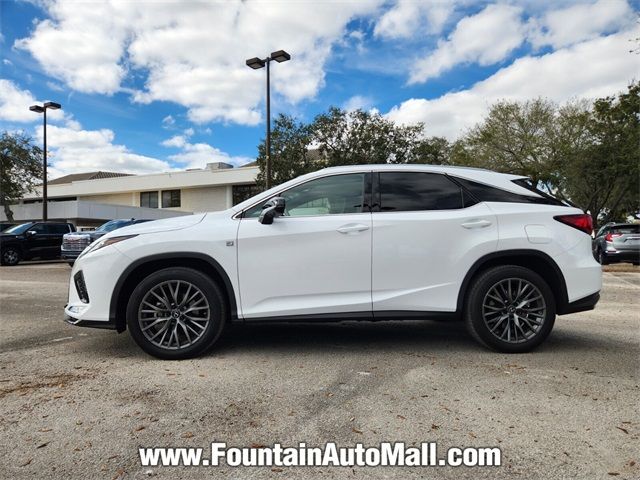 2022 Lexus RX 350 F Sport Handling