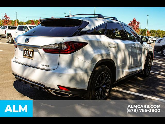 2022 Lexus RX 350 F Sport Handling