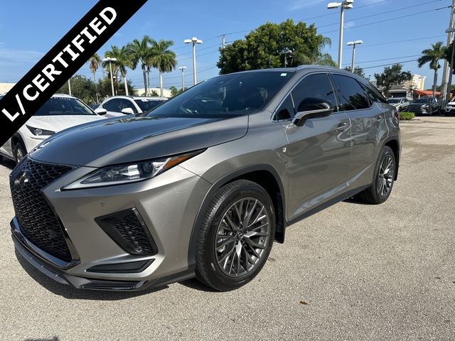 2022 Lexus RX 350 F Sport Handling