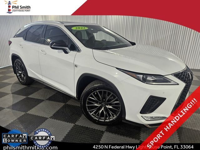 2022 Lexus RX 350 F Sport Handling