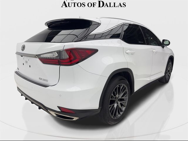 2022 Lexus RX 350 F Sport Handling