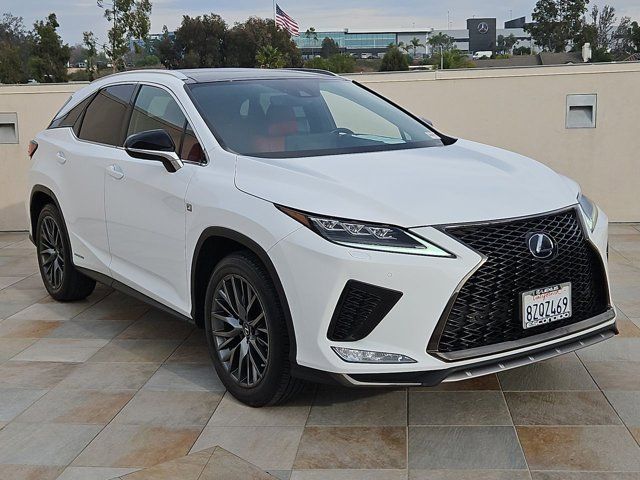 2022 Lexus RX 450h F Sport Handling