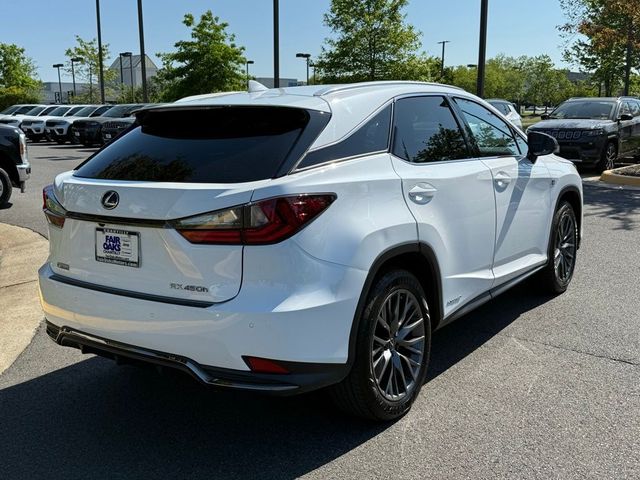 2022 Lexus RX 450h F Sport