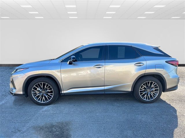 2022 Lexus RX 450h F Sport Handling