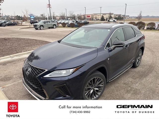 2022 Lexus RX 450h F Sport Handling