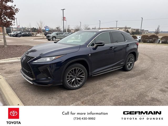 2022 Lexus RX 450h F Sport Handling