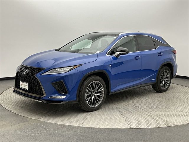 2022 Lexus RX 450h F Sport Handling