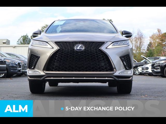 2022 Lexus RX 450h F Sport Handling