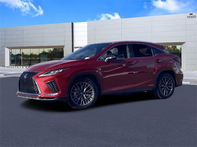 2022 Lexus RX 450h F Sport Handling