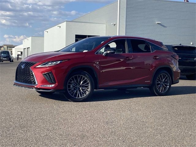 2022 Lexus RX 450h F Sport Handling