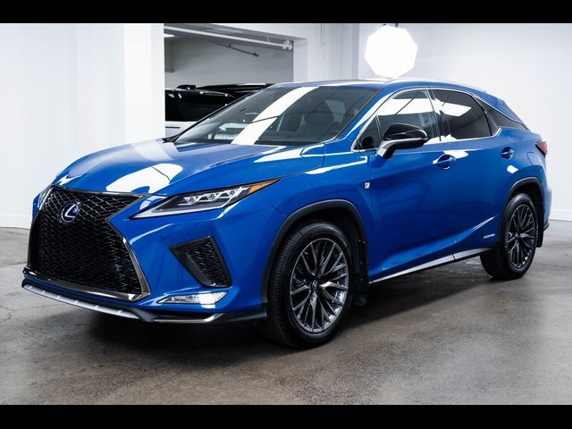 2022 Lexus RX 450h F Sport Handling