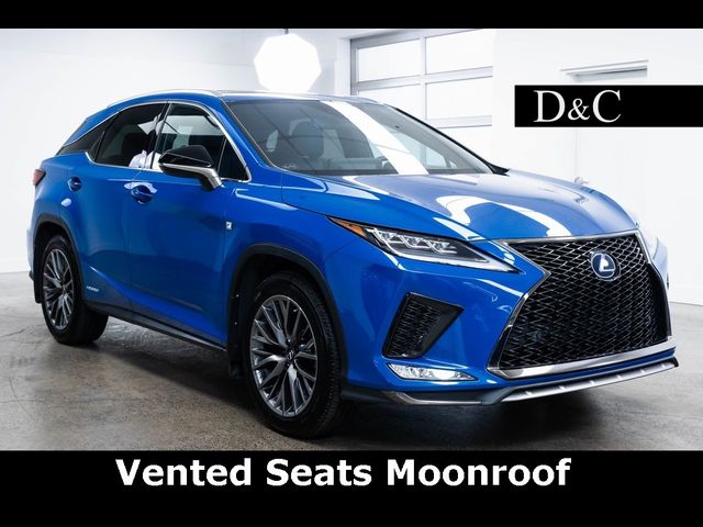 2022 Lexus RX 450h F Sport Handling