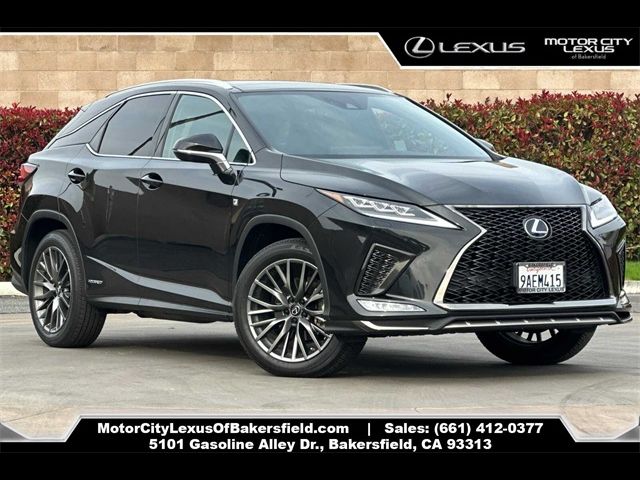 2022 Lexus RX 450h F Sport Handling