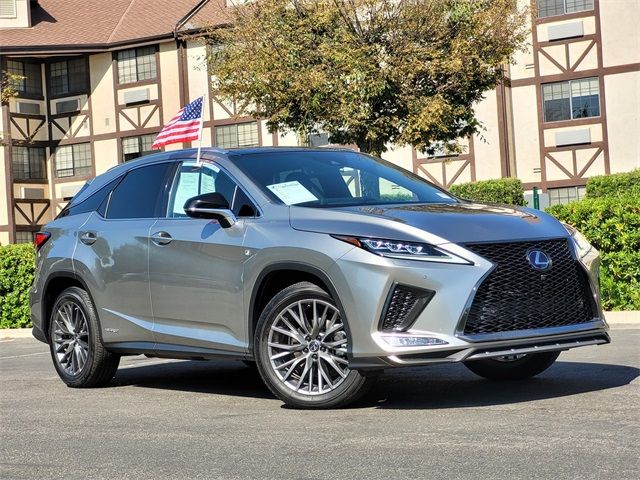 2022 Lexus RX 450h F Sport Handling