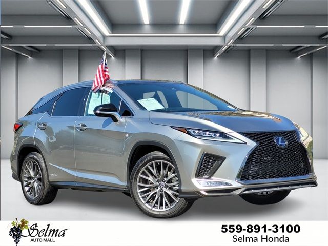 2022 Lexus RX 450h F Sport Handling