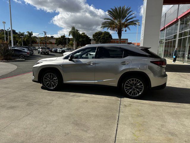 2022 Lexus RX 450h F Sport Handling