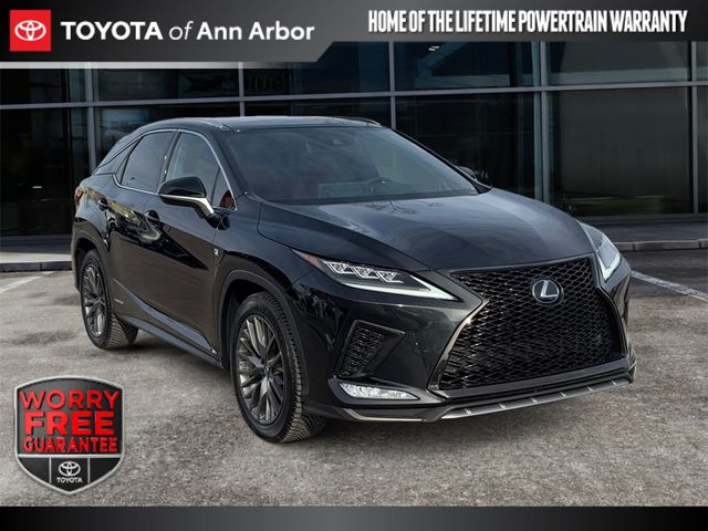 2022 Lexus RX 450h F Sport Handling