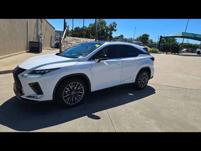 2022 Lexus RX 450h F Sport Handling