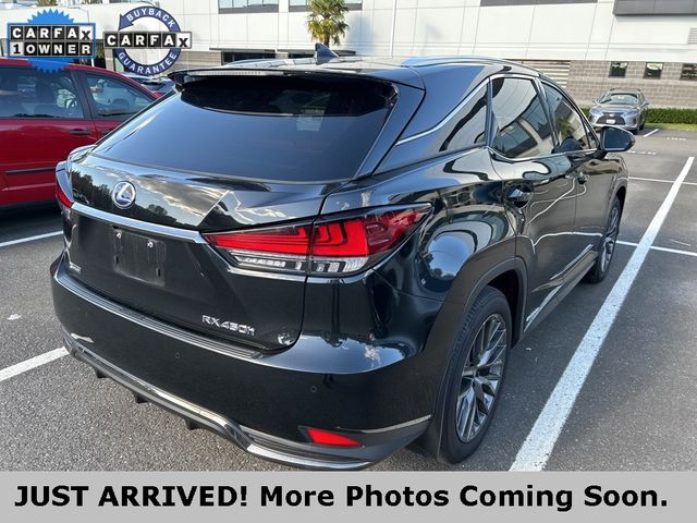 2022 Lexus RX 450h F Sport Handling