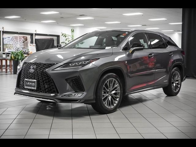 2022 Lexus RX 450h F Sport Handling