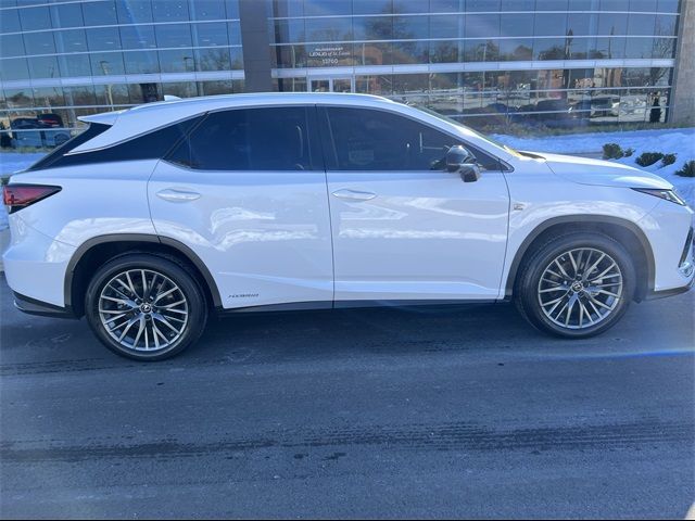 2022 Lexus RX 450h F Sport Handling