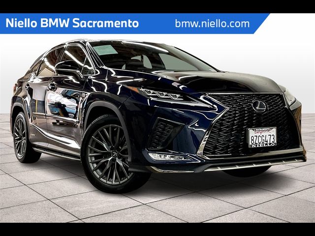 2022 Lexus RX 450h F Sport Handling