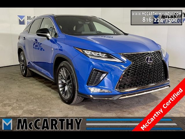 2022 Lexus RX 450h F Sport Handling