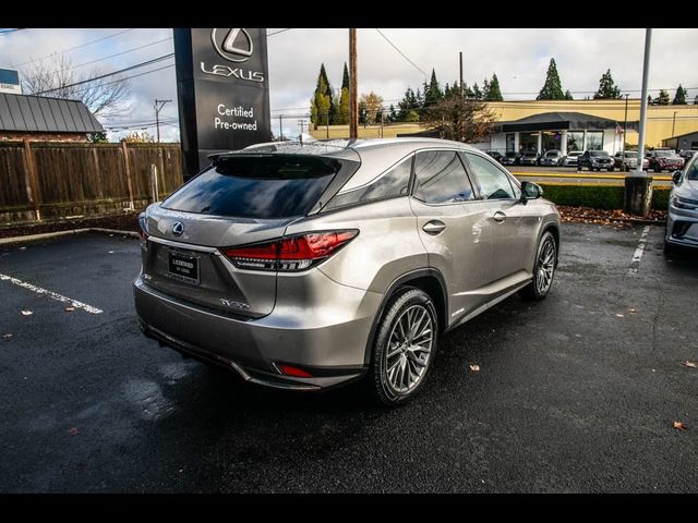 2022 Lexus RX 450h F Sport Handling